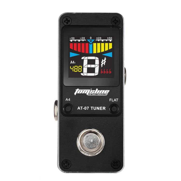 TOM'SLINE Mini Foot-operated Guitar Effects Pedal Tuner - Guitar Tuner Accessories by TOM'SLINE | Online Shopping UK | buy2fix