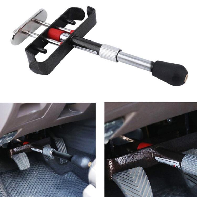 XC-F030 Car Interior Anti-Theft Anti-Pick And Anti-Violence Brake Lock Foot Pedal Locker Clutch Latch - Steering Wheel Locks by buy2fix | Online Shopping UK | buy2fix