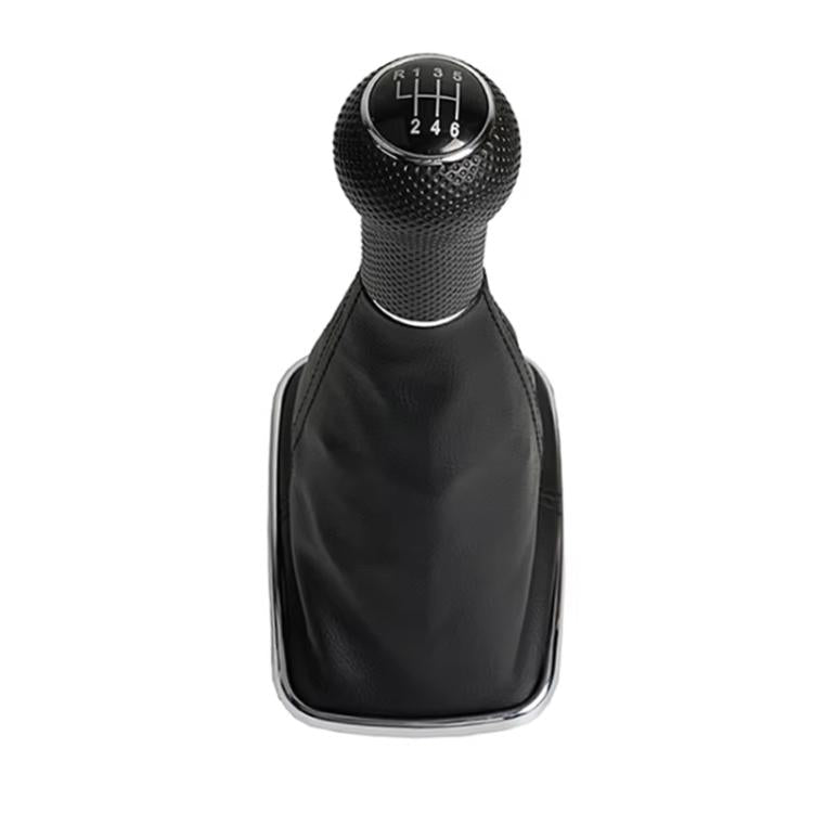 For Volkswagen Golf MK4 Gear Lever Hand Ball, Caliber: 12mm(Electroplating Black Line 6 Speed) - Shift Knob by buy2fix | Online Shopping UK | buy2fix