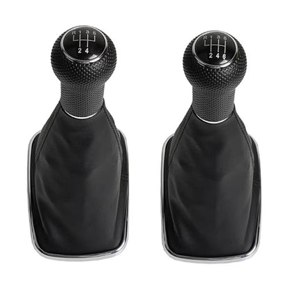 For Volkswagen Golf MK4 Gear Lever Hand Ball, Caliber: 23mm(Electroplating Black Line 6 Speed) - Shift Knob by buy2fix | Online Shopping UK | buy2fix