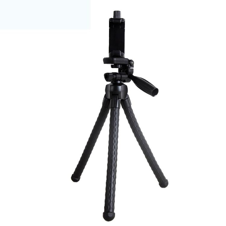 YUNTENG 3280 Octopus Tripod With 3-Way Pan Head Camera Phone Holder(Black) - Stand by YUNTENG | Online Shopping UK | buy2fix