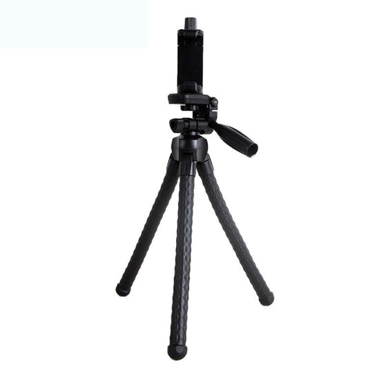 YUNTENG 3280 Octopus Tripod With 3-Way Pan Head Camera Phone Holder(Black) - Stand by YUNTENG | Online Shopping UK | buy2fix