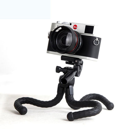 YUNTENG 3280 Octopus Tripod With 3-Way Pan Head Camera Phone Holder(Black) - Stand by YUNTENG | Online Shopping UK | buy2fix