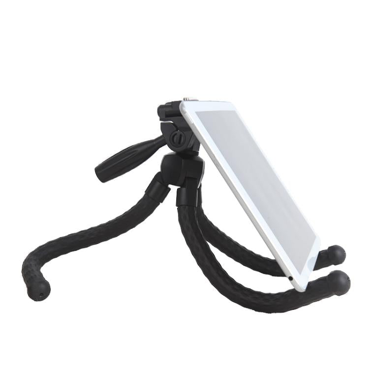 YUNTENG 3280 Octopus Tripod With 3-Way Pan Head Camera Phone Holder(Black) - Stand by YUNTENG | Online Shopping UK | buy2fix