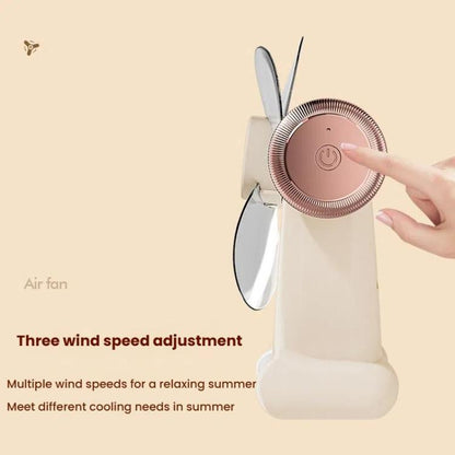 Multifunctional Fan Light Sound Big Wind Power With Light Wall Mounted Long Life Desktop Small Ceiling Fan, Color: Remote Control Blue - Electric Fans by buy2fix | Online Shopping UK | buy2fix