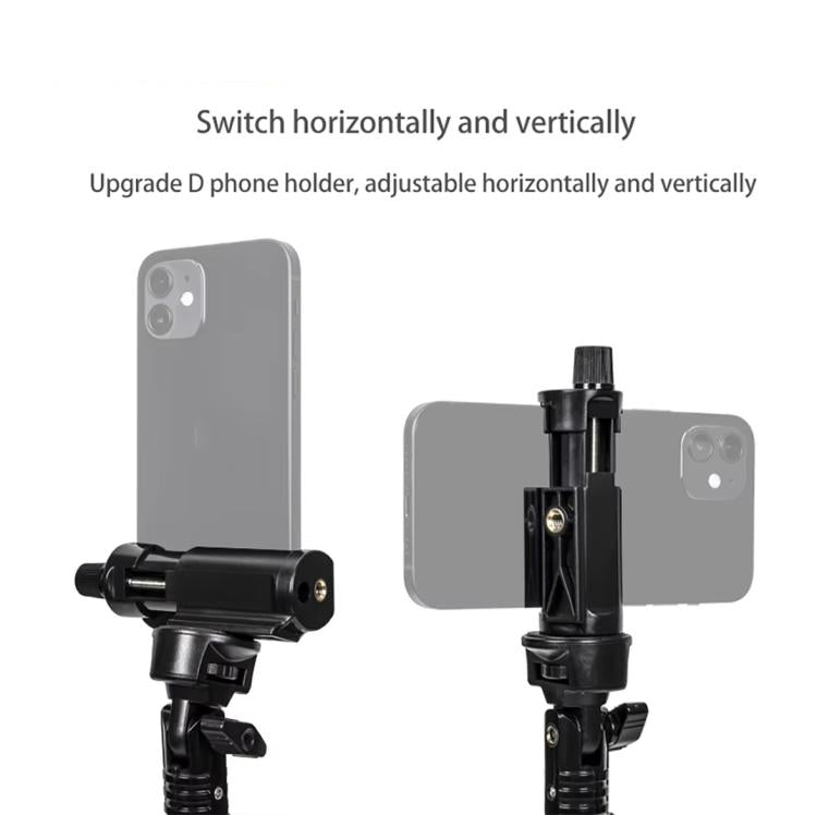 YUNTENG 1288 Adjustable 50 Inch Aluminum Alloy Selfie Stick With Bluetooth Remote Control For Smartphones & Cameras(Black) - Selfie Sticks by YUNTENG | Online Shopping UK | buy2fix