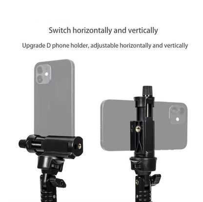 YUNTENG 1288 Adjustable 50 Inch Aluminum Alloy Selfie Stick With Bluetooth Remote Control For Smartphones & Cameras(Black) - Selfie Sticks by YUNTENG | Online Shopping UK | buy2fix