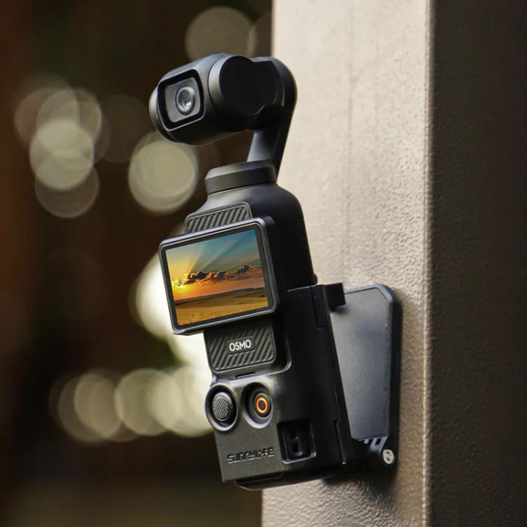 For DJI Osmo Pocket 3 Sunnylife OP3-ZJ761 Magnetic Stand Base Angle Adjustable Multi-functional Desktop Stand Accessories(Black) - Mount & Holder by Sunnylife | Online Shopping UK | buy2fix