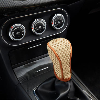 Universal Car Gearshift Cover Interior Accessories, Color: Manual Transmission Beige Brown - Shift Knob by buy2fix | Online Shopping UK | buy2fix
