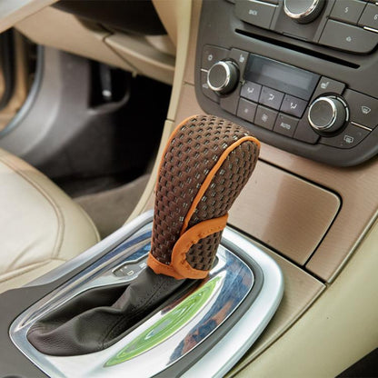 Universal Car Gearshift Cover Interior Accessories, Color: Automatic Transmission Coffee Brown - Shift Knob by buy2fix | Online Shopping UK | buy2fix