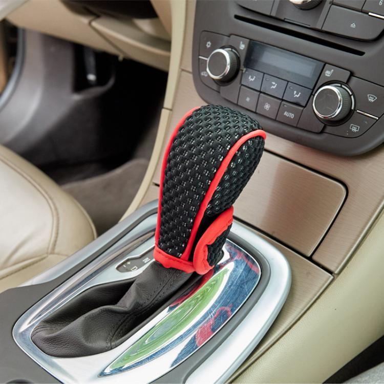 Universal Car Gearshift Cover Interior Accessories, Color: Automatic Transmission Black Red - Shift Knob by buy2fix | Online Shopping UK | buy2fix