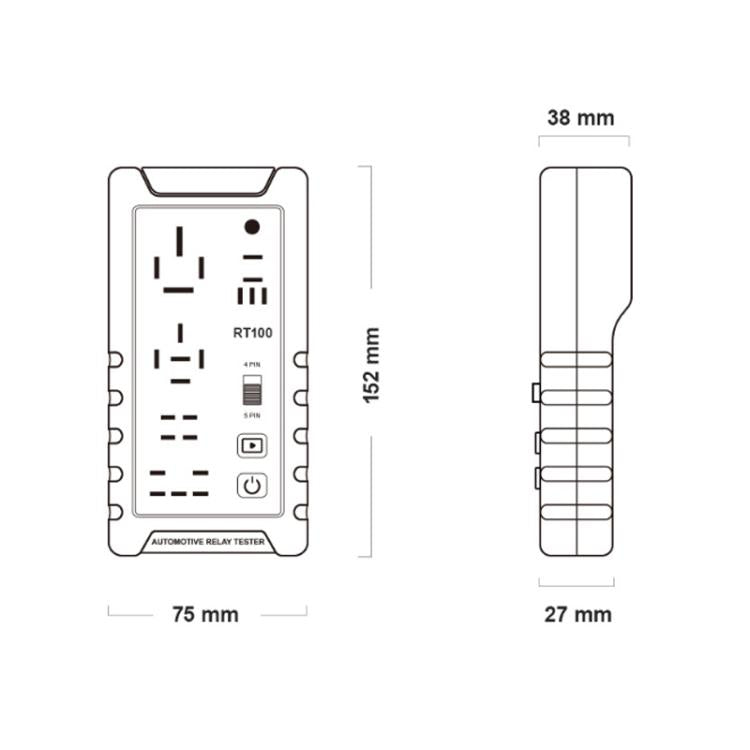 OBDResource 12V Automotive Relay Tester, Model: RT100 - Electronic Test by OBDResource | Online Shopping UK | buy2fix