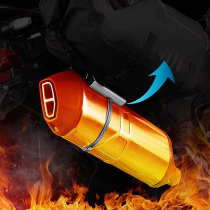 Rhinowalk MTR004 Motorcycle Exhaust Pipe Anti-Scalding Guard(Gray) - Protective Gear by Rhinowalk | Online Shopping UK | buy2fix