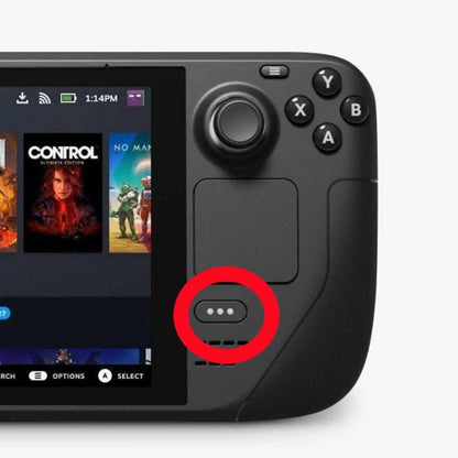 For Steam Deck Palm Buttons HOME Button Flick Switch(HOME Button) - Steam Deck Spare Parts by buy2fix | Online Shopping UK | buy2fix