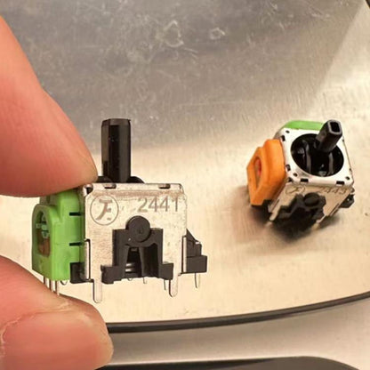 2pcs For Nintendo Switch Pro High Precision Adjustable Hall Electromagnetic Joystick IC Rocker Accessories - Switch Spare Parts by buy2fix | Online Shopping UK | buy2fix