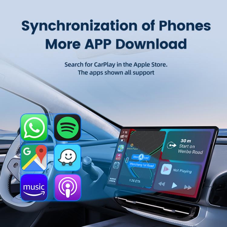 Carlinkit Original Car Wired To Wireless Carplay Adapter(SE) - Bluetooth Adapters by buy2fix | Online Shopping UK | buy2fix