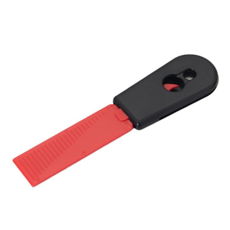 2 In 1 Cleaning Scraper Sticker Tool Household Cleaning Scrubber(Red) - Dust Remove Tool by buy2fix | Online Shopping UK | buy2fix
