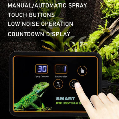 Smart Timer Misting System Kit For Reptile Terrariums Automatic Rainforest Habitat Sprayer UK Plug - Reptile Supplies by buy2fix | Online Shopping UK | buy2fix