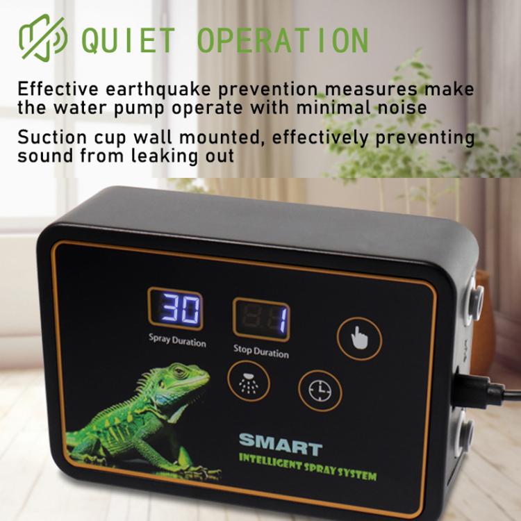 Smart Timer Misting System Kit For Reptile Terrariums Automatic Rainforest Habitat Sprayer EU Plug - Reptile Supplies by buy2fix | Online Shopping UK | buy2fix