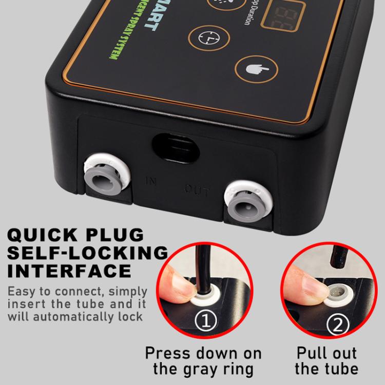 Smart Timer Misting System Kit For Reptile Terrariums Automatic Rainforest Habitat Sprayer UK Plug - Reptile Supplies by buy2fix | Online Shopping UK | buy2fix