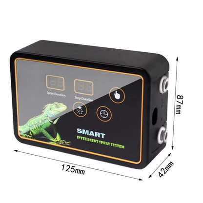 Smart Timer Misting System Kit For Reptile Terrariums Automatic Rainforest Habitat Sprayer UK Plug - Reptile Supplies by buy2fix | Online Shopping UK | buy2fix