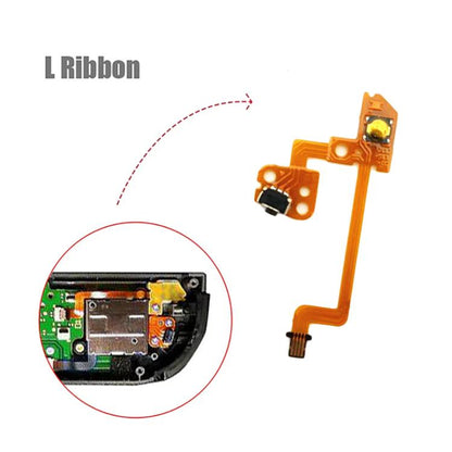 3pcs /Set For Nintendo Switch Joy-Con Button Repair Cable Gamepad Button Key Ribbon Flex Cable(ZL+ZR+L - Key) - Switch Spare Parts by buy2fix | Online Shopping UK | buy2fix