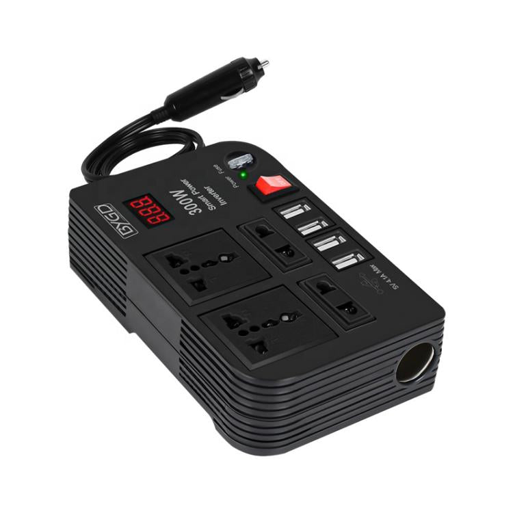E8982 300W Car Inverter DC 12V To AC 220V Car Laptop USB Charging Universal Converter Power Adapter - Others by buy2fix | Online Shopping UK | buy2fix