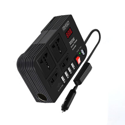 E8982 300W Car Inverter DC 12V To AC 220V Car Laptop USB Charging Universal Converter Power Adapter - Others by buy2fix | Online Shopping UK | buy2fix