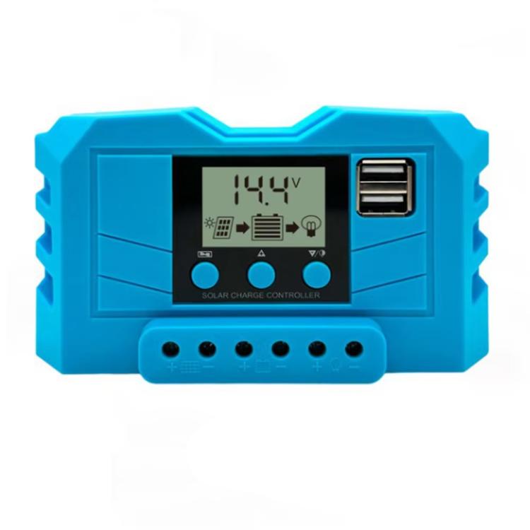 10A 12V 24V Lithium Lead Acid Solar Charge Controller PWM PV Controller With LCD Display - Others by buy2fix | Online Shopping UK | buy2fix