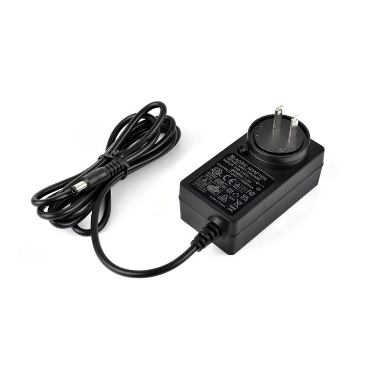 Waveshare 24V / 2A 1.2m Length Cable DC Jack Power Supply Adapter(US Plug) - Sockets Adapters Accessories by Waveshare | Online Shopping UK | buy2fix