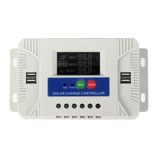 40A 12V 24V Setup-Free Color Screen Luminous Display Solar Controller PV Solar Charge Controller
