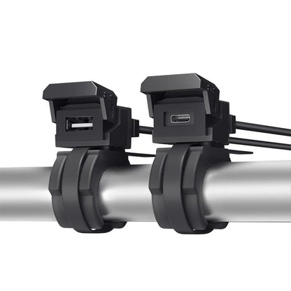 WUPP 2 in 1 QC3.0 Waterproof PD Fast Charging Motorcycle Mobile Phone USB Charger(Boxed) - Battery Charger by WUPP | Online Shopping UK | buy2fix