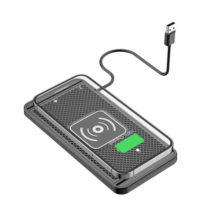 Car Wireless Charger Modified Increase Cuttable Mobile Phone Fast Charging Pad(0.3m Short Line (USB Port)) - Wireless Charging Pads by buy2fix | Online Shopping UK | buy2fix