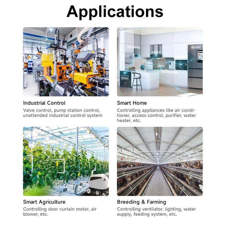 Waveshare Industrial Dual Ethernet Ports 8-ch Relay Module(C), PoE Power Supply(30544) - Relay Module by Waveshare | Online Shopping UK | buy2fix