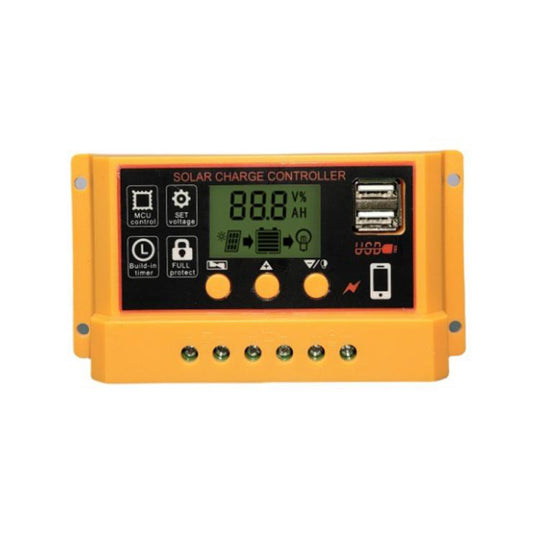 20A 12V 24V Solar Controller PV Solar Charge Controller With LCD Display