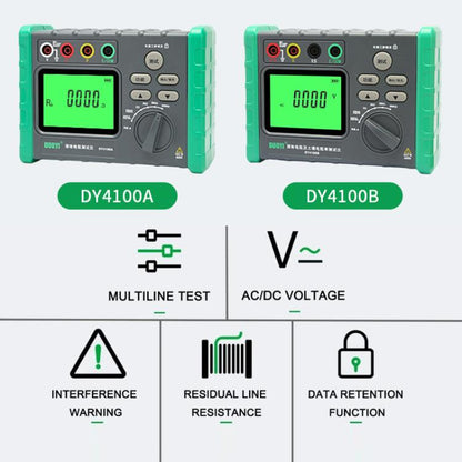 DUOYI Digital Ground Resistance Meter Tester, Model: DY4100B - Electronic Test by DUOYI | Online Shopping UK | buy2fix