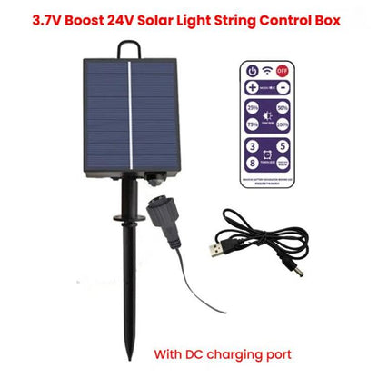 3.7V Boost 24V Solar String Light Control Box With DC Charging Solar Light Circuit Control Board(Version B Output) - Others by buy2fix | Online Shopping UK | buy2fix