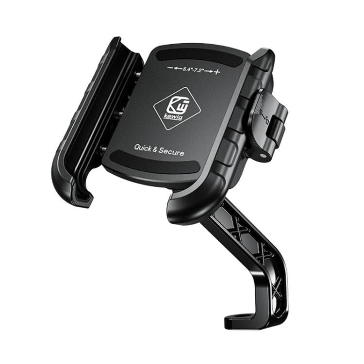 Kewig Motorcycle Bicycle Non-Blocking Mobile Phone Camera Navigation Bracket(M8SP-C2) - Holder by Kewig | Online Shopping UK | buy2fix