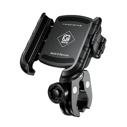 Kewig Motorcycle Bicycle Non-Blocking Mobile Phone Camera Navigation Bracket(M8SP-C4) - Holder by Kewig | Online Shopping UK | buy2fix
