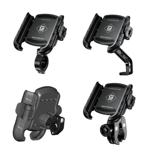 Kewig Motorcycle Bicycle Non-Blocking Mobile Phone Camera Navigation Bracket(M8SP-C1) - Holder by Kewig | Online Shopping UK | buy2fix