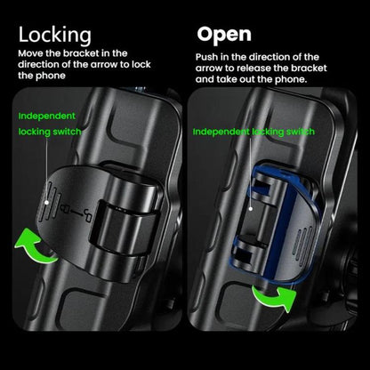 Kewig Motorcycle Bicycle Non-Blocking Mobile Phone Camera Navigation Bracket(M8SP-C3) - Holder by Kewig | Online Shopping UK | buy2fix