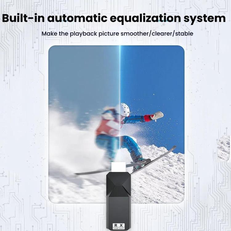 PWAY DT258 120m HDMI-Compatible 1080P HD Video Network Extender Mini HD Video Transmitter - Amplifier by PWAY | Online Shopping UK | buy2fix