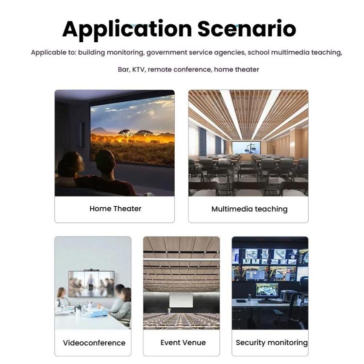 PWAY DT258 120m HDMI-Compatible 1080P HD Video Network Extender Mini HD Video Transmitter - Amplifier by PWAY | Online Shopping UK | buy2fix
