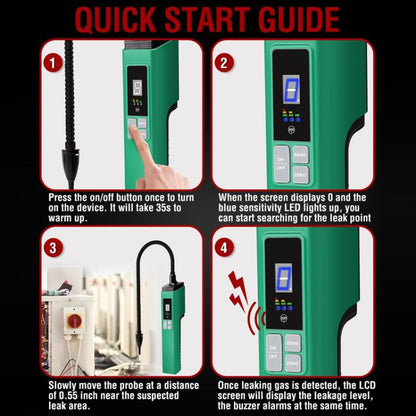 DUOYI DY5751 Automotive Snow Detection High Sensitivity Refrigerant Halogen Leak Detector - Electronic Test by DUOYI | Online Shopping UK | buy2fix