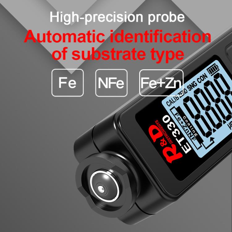 Mingzheng Iron Aluminum Zinc Three-Purpose Paint Film Coating Thickness Gauge(ET330) - Coating Thickness Gauge by Mingzheng | Online Shopping UK | buy2fix