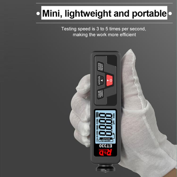 Mingzheng Iron Aluminum Zinc Three-Purpose Paint Film Coating Thickness Gauge(ET330) - Coating Thickness Gauge by Mingzheng | Online Shopping UK | buy2fix