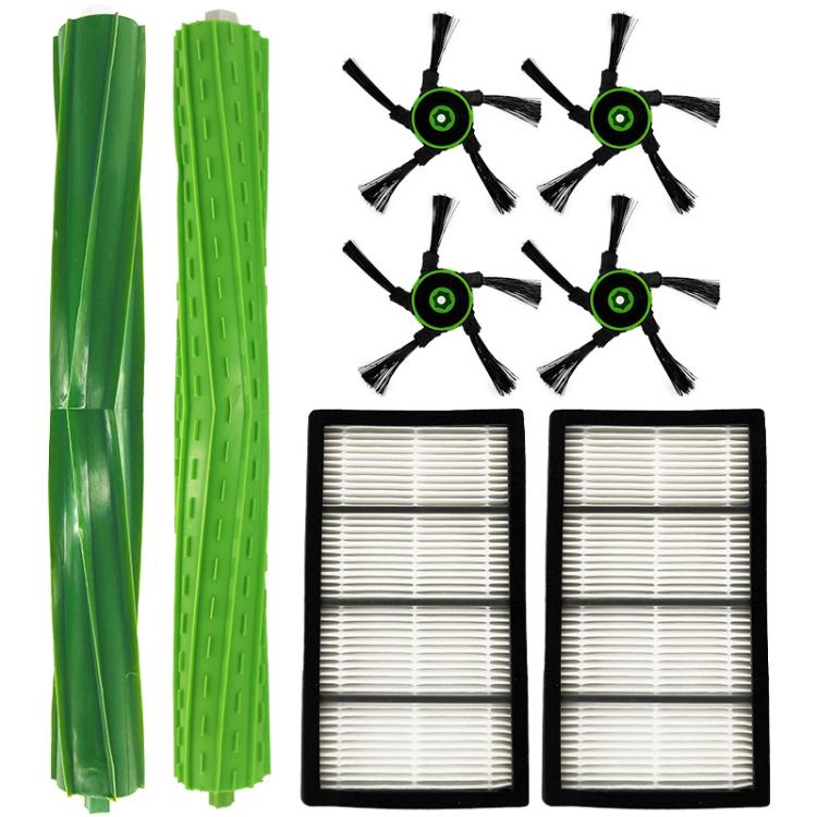 For iRobot Roomba S9 S9+ Vacuum Cleaner Main Brush Side Brush Filter Kit Set 1 - For iRobot Accessories by buy2fix | Online Shopping UK | buy2fix