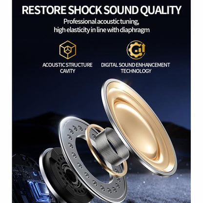 M200 Open-Ear Wireless Bluetooth Headphones Ear-Hook Earphone Waterproof Earpieces(Skin Color) - Bluetooth Earphone by buy2fix | Online Shopping UK | buy2fix