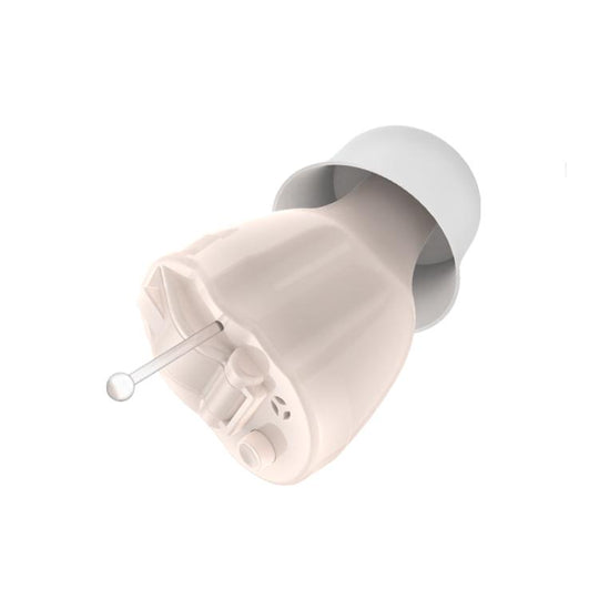 Digital Smart Noise Reduction CIC Hearing Aid Adjustable Sound Amplifier For The Elderly, Color: Right Color Skin Color