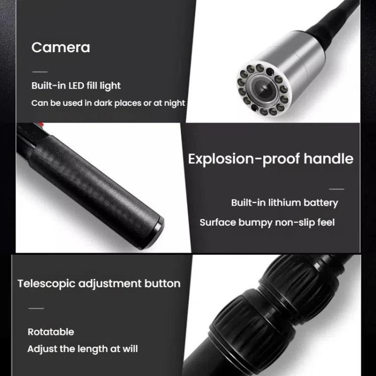 KZX-V6D With Video Life Detector Earthquake Coal Mine Fire Rescue Snake Eyes Infrared HD Intelligent Video Inspection Mirror, US Plug - Other Tester Tool by buy2fix | Online Shopping UK | buy2fix